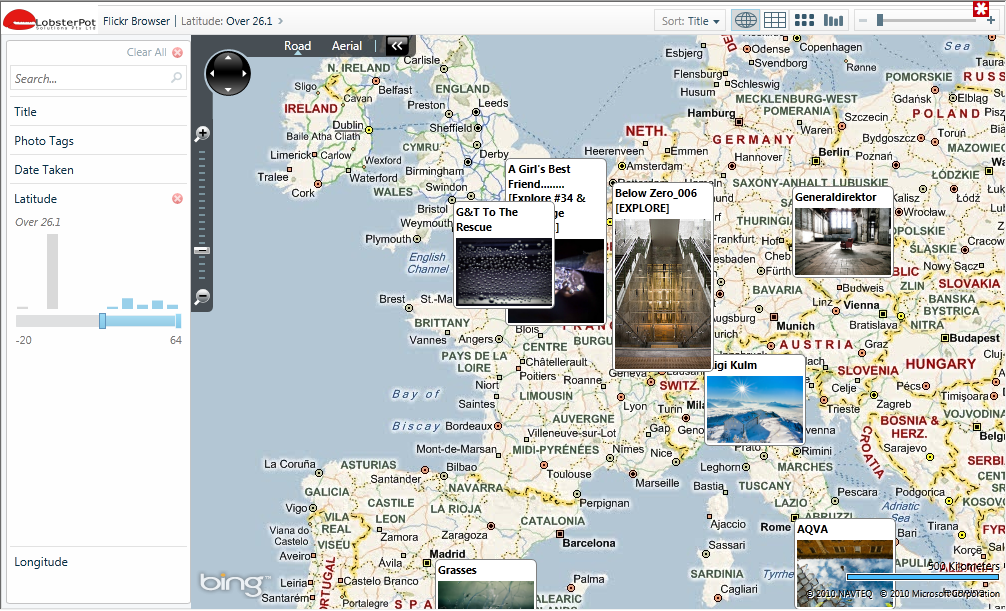 Silverlight PivotViewer with Bing Maps
