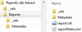 Contents of an .rdlx file